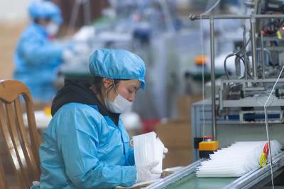 湖南瀏陽 開足馬力保供應，口罩產銷兩旺顯擔當
